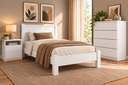 Ver imagem 1 de Cama Solteiro Versatil 100% MDF Cor Branco