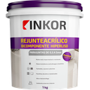 Ver imagem 6 de Kit 2 Rejuntes Acrilico Flexivel Premium 1kg Inkor Grafite