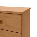 Ver imagem 3 de Comoda Baiao 4 Gavetas - Lp - Rei de Casa Amendoa Clean