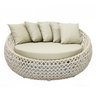 Sofa Chaise Concha Redonda Corda Náutica Varanda Piscina - 1