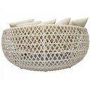 Ver imagem 2 de Sofa Chaise Concha Redonda Corda Náutica Varanda Piscina