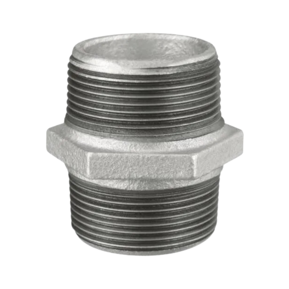 Niple Duplo 2" Galvanizado Tupy - 1