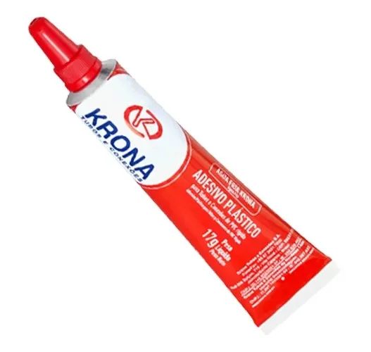 Kit 06 - Cola Adesivo Plastico Krona 175g - 1