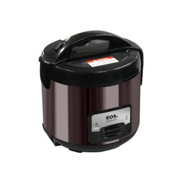 Panela Elétrica Arroz 10 Xícaras Titanium Preta Tampa Vidro Clearglas Epa10pt 220v - Eos - 3