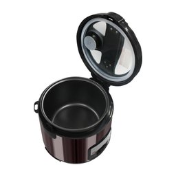 Panela Elétrica Arroz 10 Xícaras Titanium Preta Tampa Vidro Clearglas Epa10pt 220v - Eos - 4