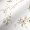 Ver imagem 3 de Papel de Parede Floral Rosa e Verde com Cola Inclusa Vinilico Lavável