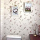 Ver imagem 7 de Papel de Parede Floral Rosa e Verde com Cola Inclusa Vinilico Lavável