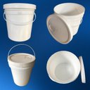 Ver imagem 3 de Balde 5 Litros com Alça Plástica e Tampa Lacre - 5 Peças