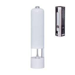 Moedor Elétrico de Sal e Pimenta Branco 22,5 Cm - 2