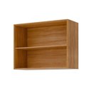 Ver imagem 3 de Armário Aéreo P/ Cozinha Aurea C/ 2 Portas 80cm Cinamomo/off White - Mgm