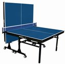Ver imagem 2 de Mesa de Ping Pong Mdf 25mm 1008 Klopf C/ Rodas + Kit Completo 5031 + Capa para Mesa Fechada / Dobrad