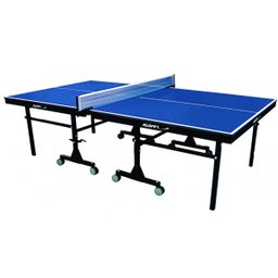 Mesa de Ping Pong Mdf 25mm 1008 Klopf C/ Rodas + Kit Completo 5031 + Capa para Mesa Fechada / Dobrad - 5