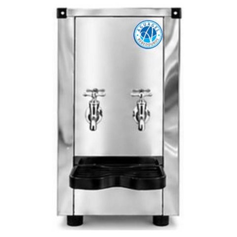 Bebedouro de Bancada 15 Litros Aguagel Inox 2 Torneiras Geladas 220V