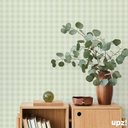 Ver imagem 1 de Papel de Parede Xadrez Verde Menta