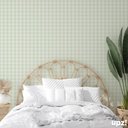 Ver imagem 5 de Papel de Parede Xadrez Verde Menta