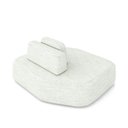 Ver imagem 6 de Sofá Ilha Dakota Chaise 168cm Modulado Encosto Almofada Solta Linho Offwhite G33 - Gran Belo