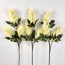 Ver imagem 2 de Flor Artificial Astilbe Creme 87x10cm Planta Artificial 3pc