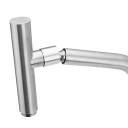 Torneira para Cozinha Mesa Inox Escovado com Bica Articulada - 3