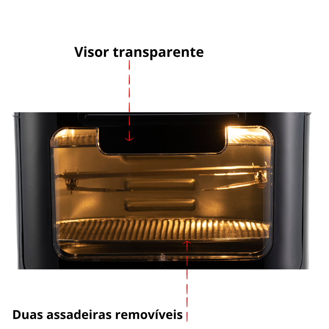 Fritadeira Elétrica sem óleo Air Fryer Amvox  Oven Arf 1222 12L (110V) - 3