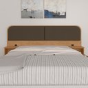 Ver imagem 3 de Cabeceira Suspensa Casal Amsterdã - Móveis Arapongas