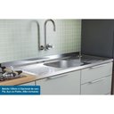 Ver imagem 7 de Cozinha Modulada Completa Marquesa 7 Peças 33 Aéreos + 3 Balcões + 1 Paneleiro C6p41 Verde Nature