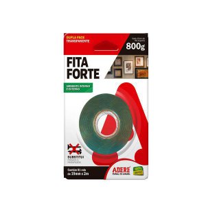 Fita Dupla Face Fixa Forte 19mm 2m 4kg Extreme