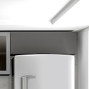 Ver imagem 6 de Armário de Cozinha Aéreo 80cm Grace Grafite Z44 - Mpozenato