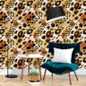 Papel De Parede Adesivo Animal Print Abstrat N017058 0,58X3M - 5