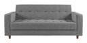 Ver imagem 2 de Kit Sofá 3 Lugares E 2 Poltronas Verona - Suede - Cinza