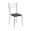 Ver imagem 4 de Conjunto Mesa de Jantar 115cm com 6 Cadeiras Multimóveis Cr50143 Marrom