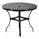 Ver imagem 2 de Mesa com Tampo Ripado Alumínio para Cozinha, Edícula e Piscina Trama Original
