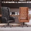 Ver imagem 3 de Cadeira de Escritório Giratória Presidente Chesterfield Via Encanto Courano Cleverland