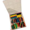 Ver mais imagens de Kit 328 Tubo Espaguete Termoretratil Emenda Fios com Caixa