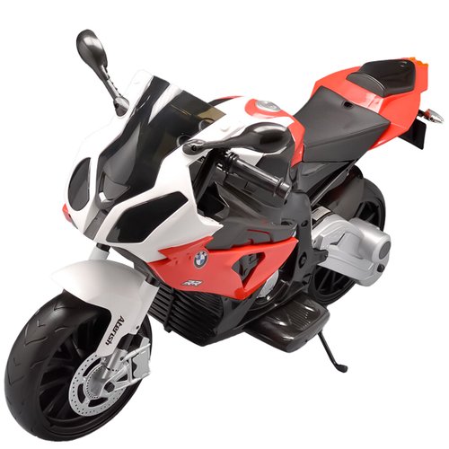 Moto Elétrica Infantil BMW S1000RR 12V Com Rodinha P Crianças De 3