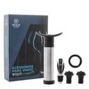 Ver imagem 1 de Conjunto 5 Peças de Aço Inox para Vinho com Caixa Wolff