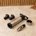 Ver imagem 3 de Conjunto 5 Peças de Aço Inox para Vinho com Caixa Wolff