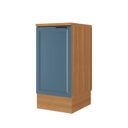 Ver imagem 2 de Balcão Planejado 1 Porta 41cm com Tampo Soho CabeCasa MadeiraOriginals Freijó/Azul