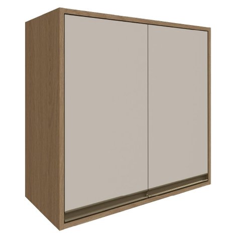 Balcão Aéreo de Cozinha Modulada 02 Portas 70cm Vitória
