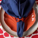 Ver imagem 3 de Kit Jogo Americano 6 Lugares Mesa Posta Girafa Verm 52x36cm:girafa Vermelha