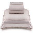 Ver imagem 2 de CAPA DE EDREDOM DUVET CASAL 300 FIOS 100% ALGODÃO 3 PEÇAS - METRO 2,20mx2,40m, BEGE