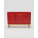 Ver imagem 1 de Balcão de Pia 1.20cm - Vermelho