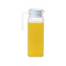 Jarra de vidro com tampa em relevo para suco ou água 1100ml - 2