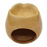 Difusor de Essências de Cerâmica Coruja Bege 8cm - 2