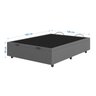 Base Cama Box Baú Casal Linho Cinza SkyBox - 2
