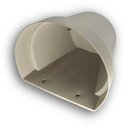 Ver imagem 2 de Vaso de Parede Bari (25x21) Cor Cinza Taupe Okla
