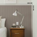 Ver imagem 6 de Revestimento de Parede Shiplap Ripado Vinilico 125x100cm:stone