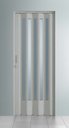 Ver imagem 1 de Porta Sanfonada de PVC 210x72cm Translucida Bcf Cinza