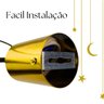 Arandela Lua Minguante 3k 4k 6k Cristal+metal Dourado Bivolt - 2