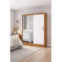 Ver imagem 1 de Guarda Roupa com Espelho e 2 Portas Sapphire -grand Line