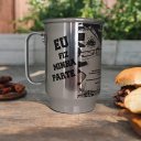 Ver imagem 5 de Caneca de Chopp Aluminio Lembrança Meu Certificado Arena + Chaveiro